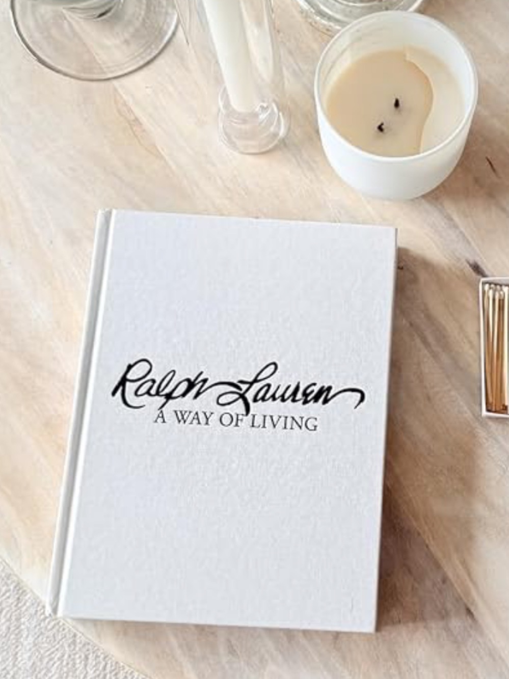 🆕 XL Ralph Lauren Coffee Table Book Home Decor Fashion POLO 'A Way of Living'